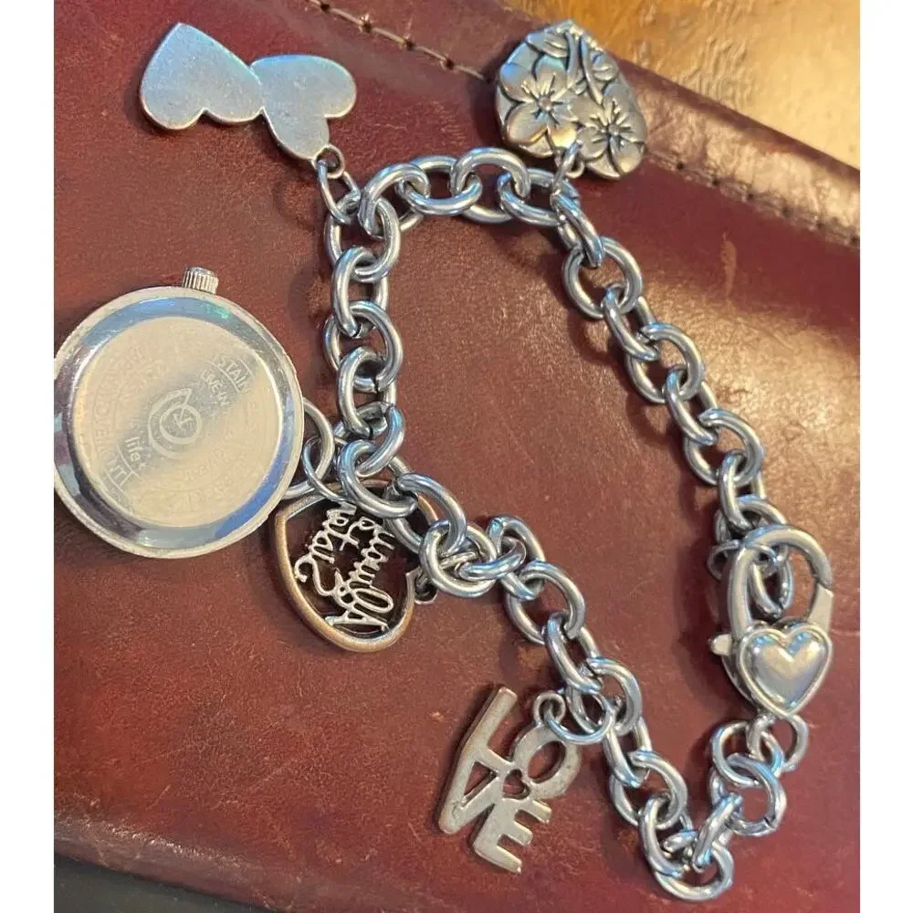 Women's Silver Tone Watch, Love This Life, Live in the Moment